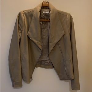 Vince Scuba Leather Jacket